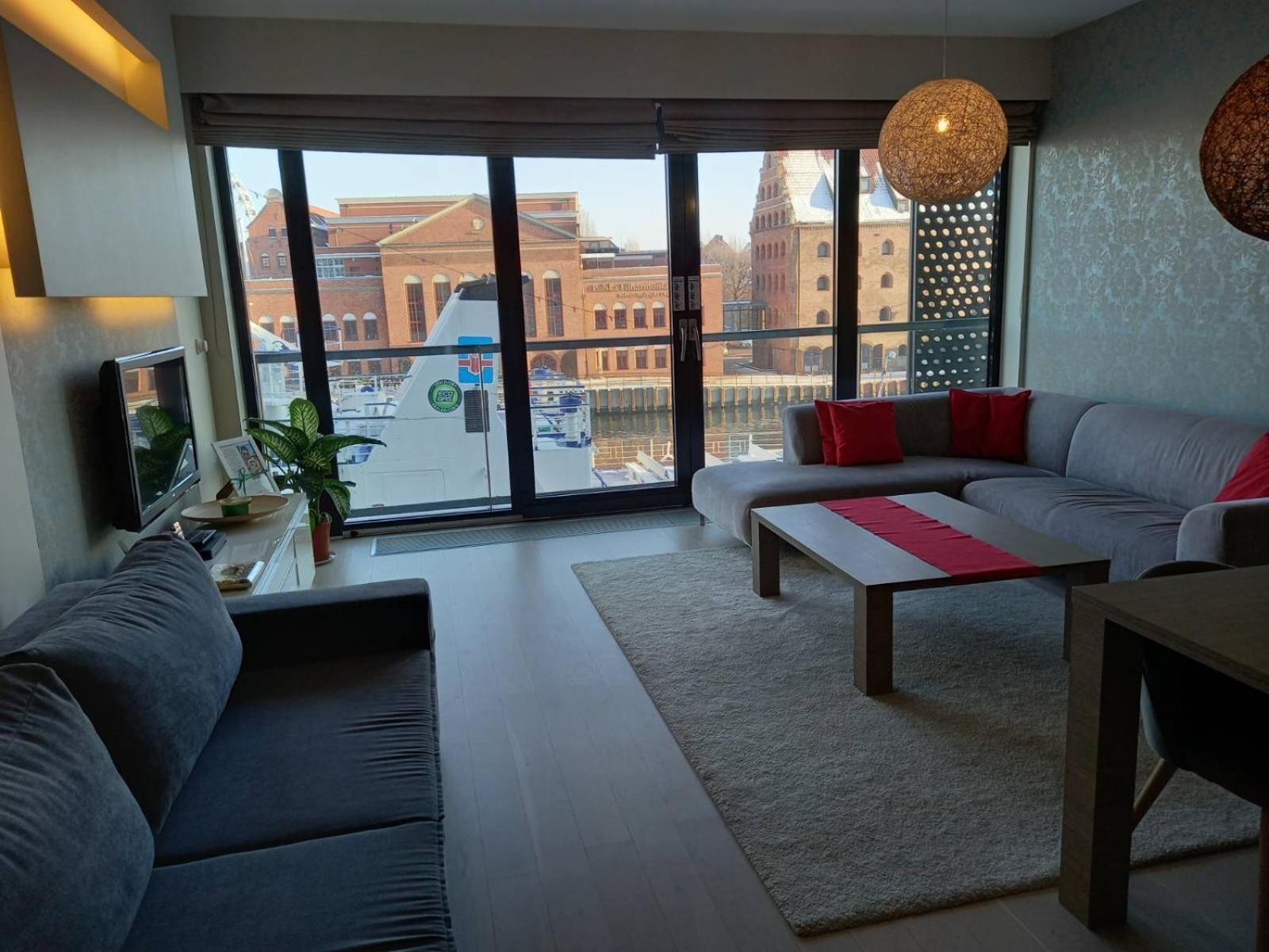 Apartment With An Amazing View Danzica Esterno foto