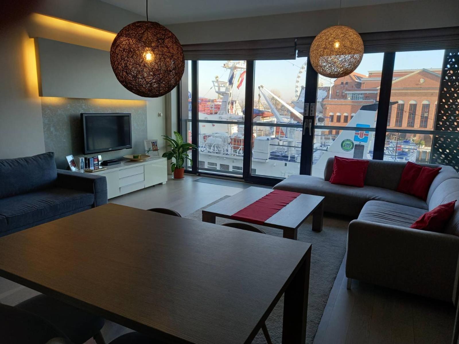 Apartment With An Amazing View Danzica Esterno foto